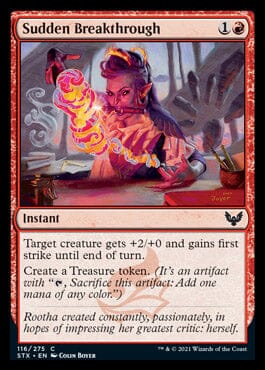 Sudden Breakthrough [Strixhaven: School of Mages] MTG Single Magic: The Gathering  | Multizone: Comics And Games