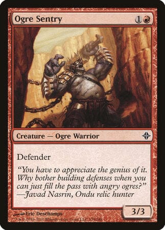 Ogre Sentry [Rise of the Eldrazi] MTG Single Magic: The Gathering  | Multizone: Comics And Games