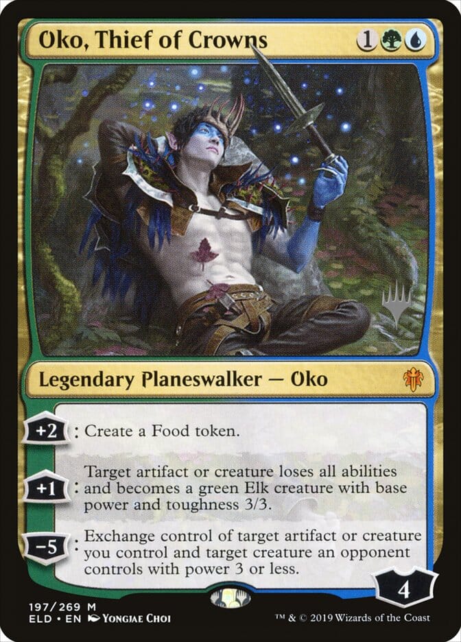 Oko, Thief of Crowns (Promo Pack) [Throne of Eldraine Promos] MTG Single Magic: The Gathering  | Multizone: Comics And Games