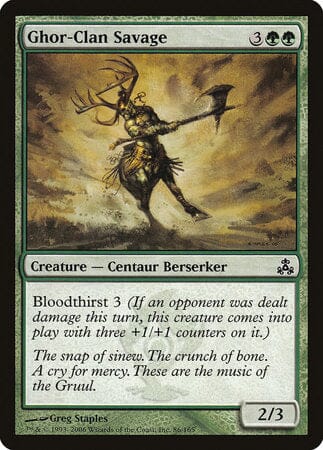 Ghor-Clan Savage [Guildpact] MTG Single Magic: The Gathering  | Multizone: Comics And Games