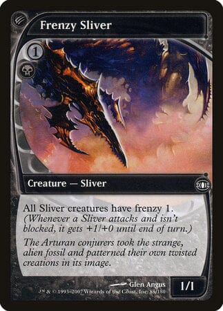 Frenzy Sliver [Future Sight] MTG Single Magic: The Gathering  | Multizone: Comics And Games