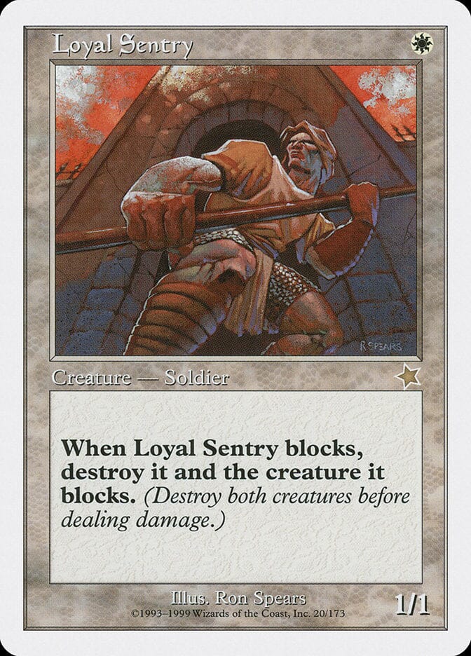 Loyal Sentry [Starter 1999] MTG Single Magic: The Gathering  | Multizone: Comics And Games