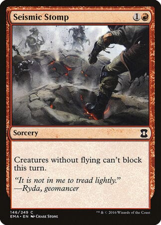 Seismic Stomp [Eternal Masters] MTG Single Magic: The Gathering  | Multizone: Comics And Games