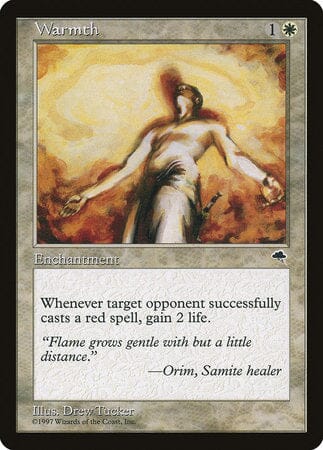 Warmth [Tempest] MTG Single Magic: The Gathering  | Multizone: Comics And Games