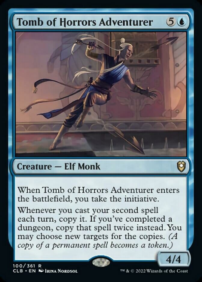 Tomb of Horrors Adventurer [Commander Legends: Battle for Baldur's Gate] MTG Single Magic: The Gathering  | Multizone: Comics And Games