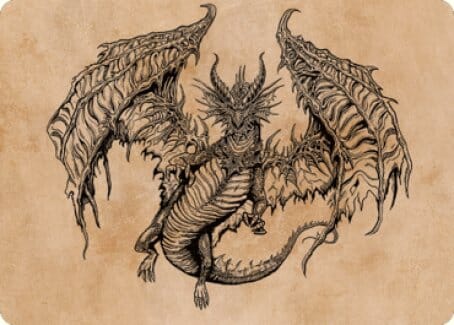 Ganax, Astral Hunter Art Card [Commander Legends: Battle for Baldur's Gate Art Series] MTG Single Magic: The Gathering  | Multizone: Comics And Games