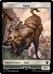 Bird // Goat Token [The Lord of the Rings: Tales of Middle-Earth Commander Tokens] MTG Single Magic: The Gathering  | Multizone: Comics And Games