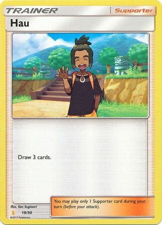 Hau (19/30) [Sun & Moon: Trainer Kit - Alolan Raichu] Pokemon Single Pokémon  | Multizone: Comics And Games