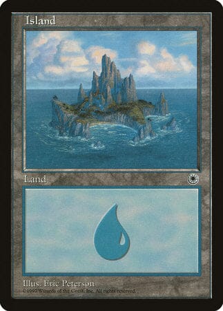 Island (Castle Cove) [Portal] MTG Single Magic: The Gathering  | Multizone: Comics And Games