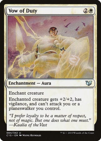 Vow of Duty [Commander 2015] MTG Single Magic: The Gathering  | Multizone: Comics And Games