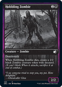 Hobbling Zombie [Innistrad: Double Feature] MTG Single Magic: The Gathering  | Multizone: Comics And Games
