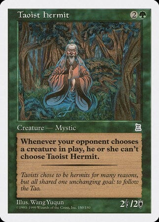 Taoist Hermit [Portal Three Kingdoms] MTG Single Magic: The Gathering  | Multizone: Comics And Games
