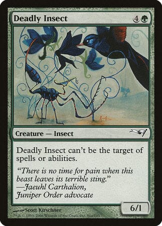 Deadly Insect [Coldsnap Theme Decks] MTG Single Magic: The Gathering  | Multizone: Comics And Games