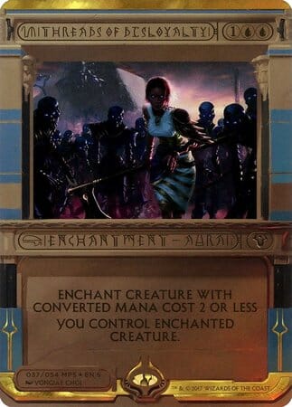 Threads of Disloyalty [Amonkhet Invocations] MTG Single Magic: The Gathering  | Multizone: Comics And Games