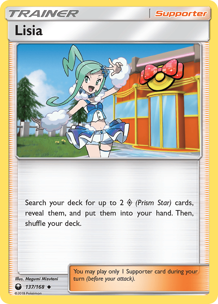 Lisia (137/168) [Sun & Moon: Celestial Storm] Pokemon Single Pokémon  | Multizone: Comics And Games