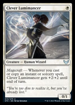 Clever Lumimancer [Strixhaven: School of Mages] MTG Single Magic: The Gathering  | Multizone: Comics And Games