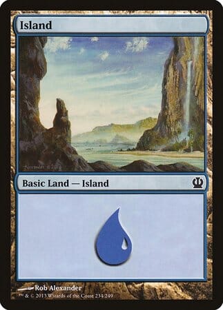 Island (234) [Theros] MTG Single Magic: The Gathering  | Multizone: Comics And Games