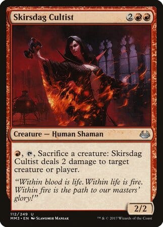 Skirsdag Cultist [Modern Masters 2017] MTG Single Magic: The Gathering  | Multizone: Comics And Games