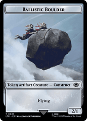Ballistic Boulder // Food (0023) Double-Sided Token (Surge Foil) [The Lord of the Rings: Tales of Middle-Earth Tokens] MTG Single Magic: The Gathering  | Multizone: Comics And Games