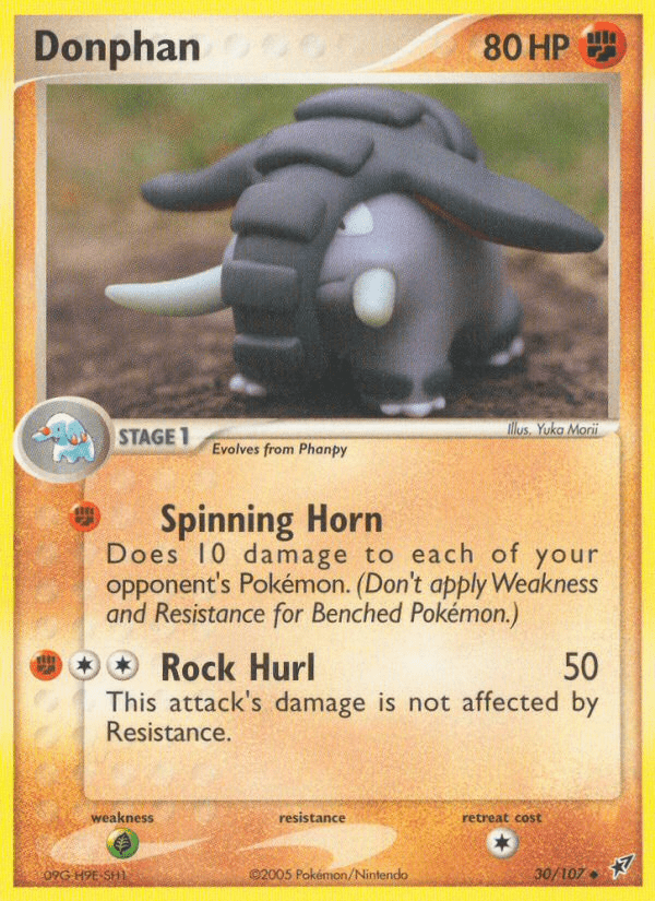 Donphan (30/107) [EX: Deoxys] Pokemon Single Pokémon  | Multizone: Comics And Games