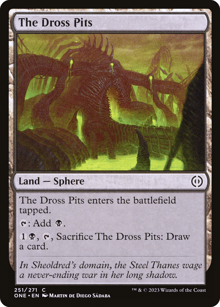 The Dross Pits [Phyrexia: All Will Be One] MTG Single Magic: The Gathering  | Multizone: Comics And Games