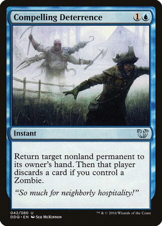 Compelling Deterrence [Duel Decks: Blessed vs. Cursed] MTG Single Magic: The Gathering  | Multizone: Comics And Games