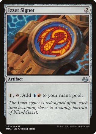 Izzet Signet [Modern Masters 2017] MTG Single Magic: The Gathering  | Multizone: Comics And Games