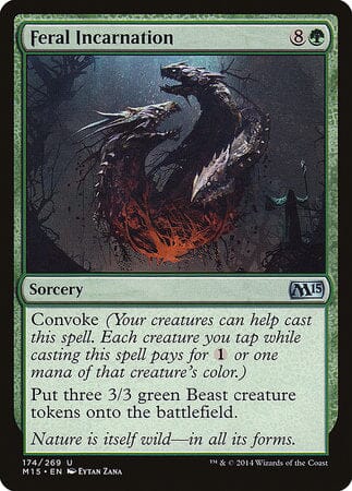 Feral Incarnation [Magic 2015] MTG Single Magic: The Gathering  | Multizone: Comics And Games