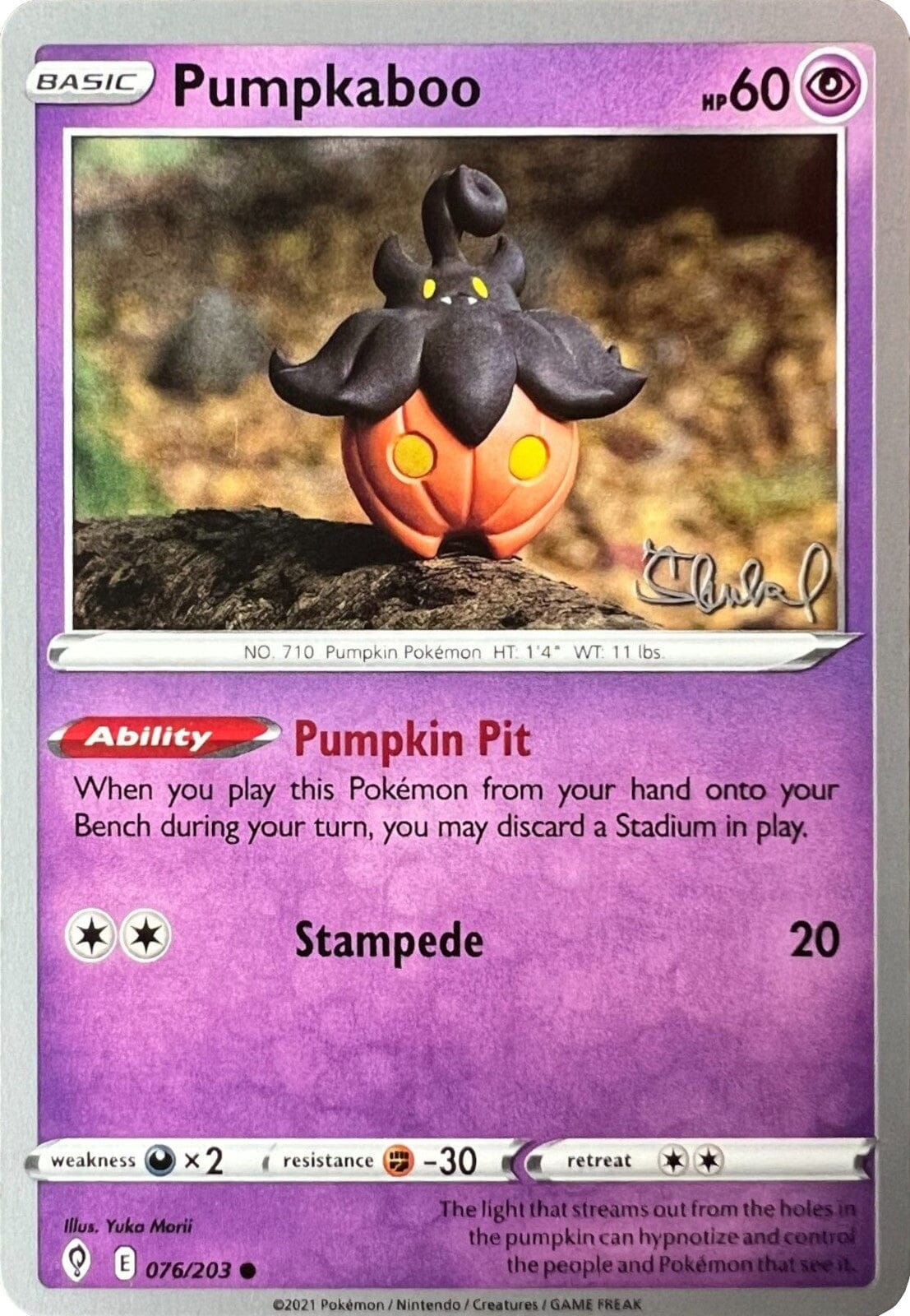 Pumpkaboo (076/203) (ADP - Ondrej Skubal) [World Championships 2022] Pokemon Single Pokémon  | Multizone: Comics And Games