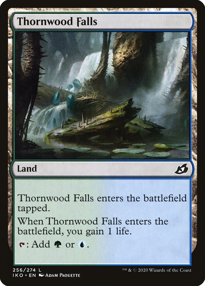Thornwood Falls [Ikoria: Lair of Behemoths] MTG Single Magic: The Gathering  | Multizone: Comics And Games