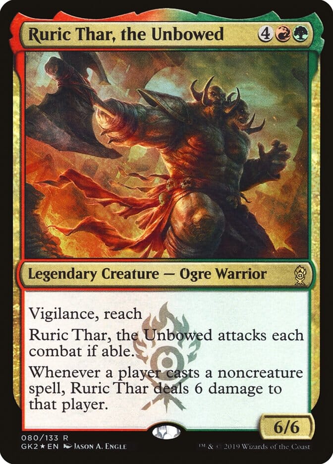 Ruric Thar, the Unbowed [Ravnica Allegiance Guild Kit] MTG Single Magic: The Gathering  | Multizone: Comics And Games