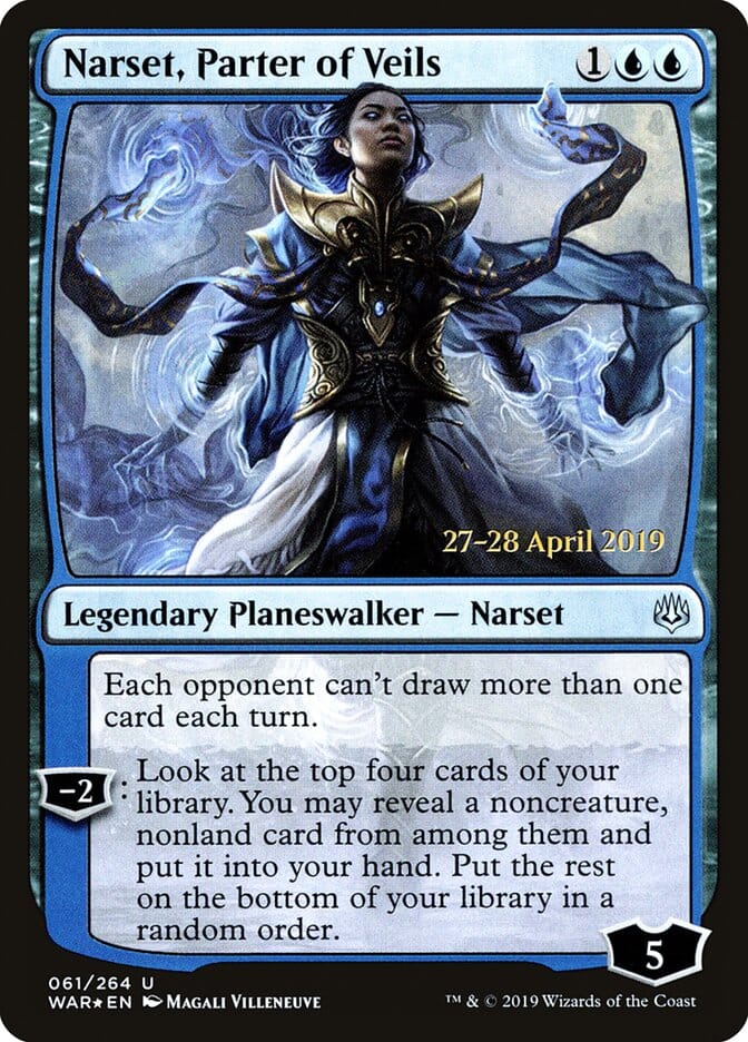 Narset, Parter of Veils [War of the Spark Prerelease Promos] MTG Single Magic: The Gathering  | Multizone: Comics And Games