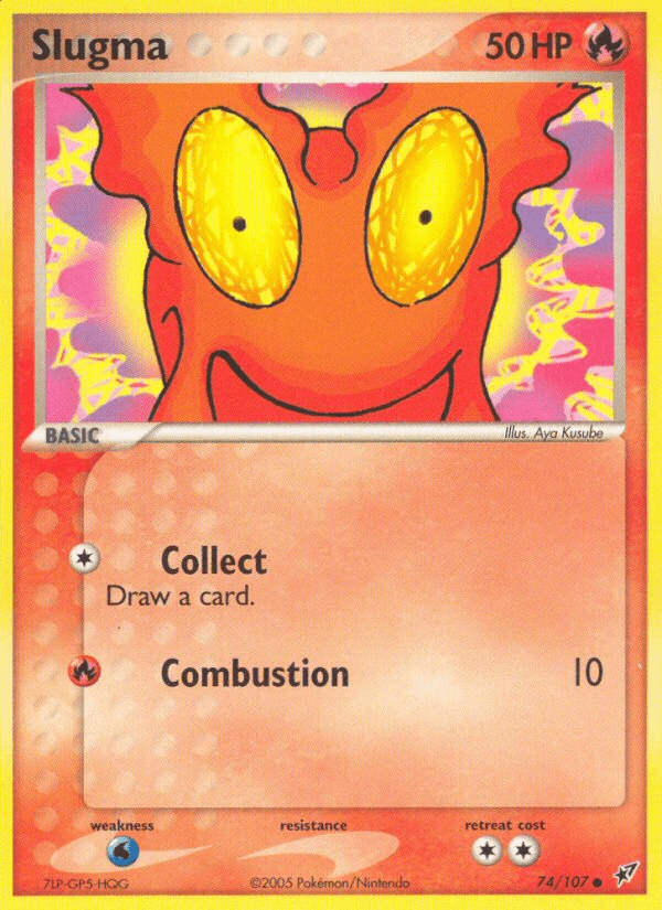 Slugma (74/107) [EX: Deoxys] Pokemon Single Pokémon  | Multizone: Comics And Games