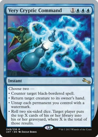 Very Cryptic Command (E) [Unstable] MTG Single Magic: The Gathering  | Multizone: Comics And Games