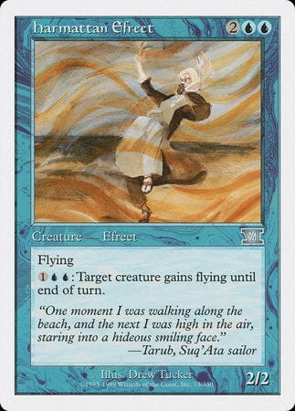 Harmattan Efreet [Classic Sixth Edition] MTG Single Magic: The Gathering  | Multizone: Comics And Games