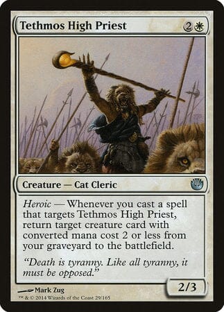 Tethmos High Priest [Journey into Nyx] MTG Single Magic: The Gathering  | Multizone: Comics And Games