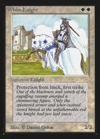 White Knight (CE) [Collectors’ Edition] MTG Single Magic: The Gathering  | Multizone: Comics And Games
