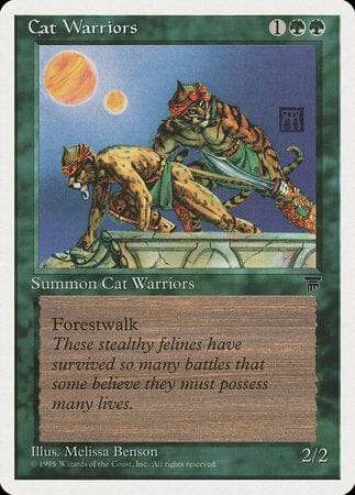 Cat Warriors [Chronicles] MTG Single Magic: The Gathering  | Multizone: Comics And Games