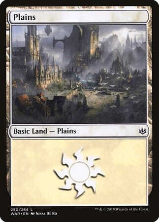 Plains [War of the Spark] MTG Single Magic: The Gathering  | Multizone: Comics And Games