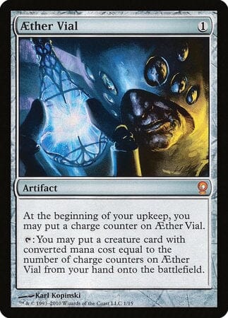 Aether Vial [From the Vault: Relics] MTG Single Magic: The Gathering  | Multizone: Comics And Games