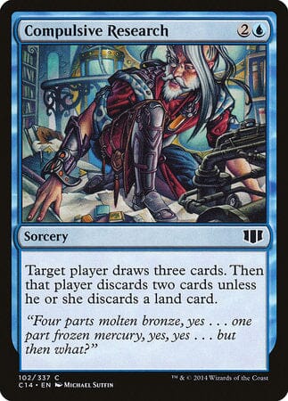 Compulsive Research [Commander 2014] MTG Single Magic: The Gathering  | Multizone: Comics And Games