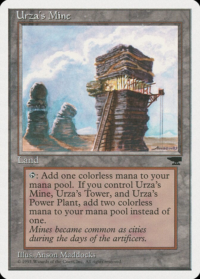Urza's Mine (Sky Background) [Chronicles] MTG Single Magic: The Gathering  | Multizone: Comics And Games