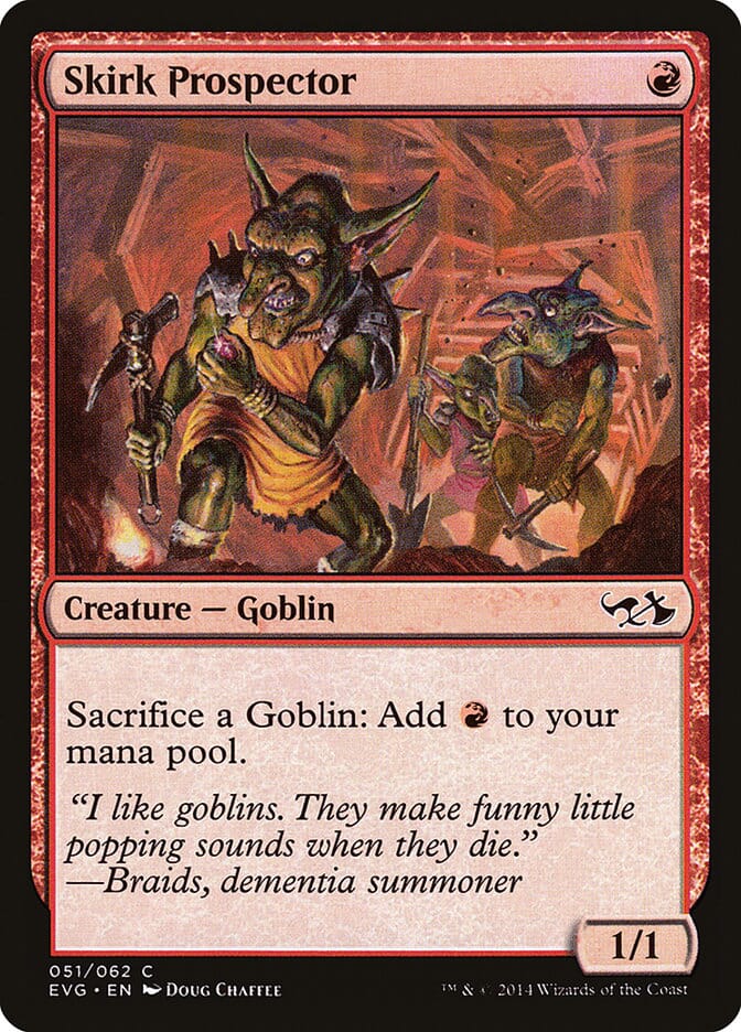 Skirk Prospector (Elves vs. Goblins) [Duel Decks Anthology] MTG Single Magic: The Gathering  | Multizone: Comics And Games