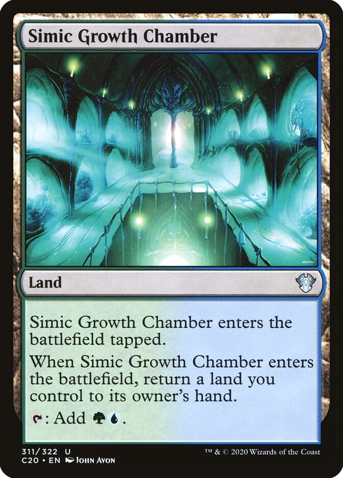Simic Growth Chamber [Commander 2020] MTG Single Magic: The Gathering  | Multizone: Comics And Games