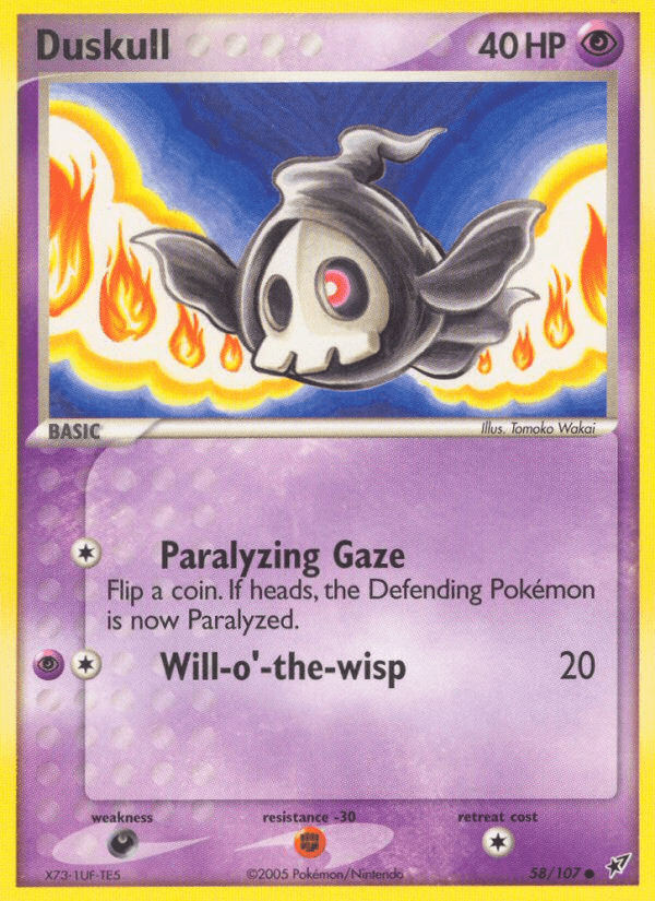 Duskull (58/107) [EX: Deoxys] Pokemon Single Pokémon  | Multizone: Comics And Games