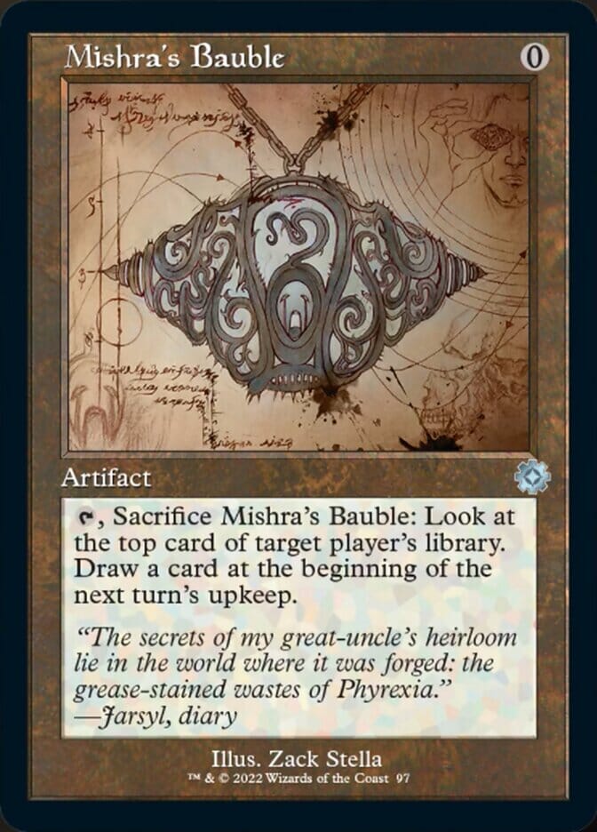 Mishra's Bauble (Retro Schematic) [The Brothers' War Retro Artifacts] MTG Single Magic: The Gathering  | Multizone: Comics And Games