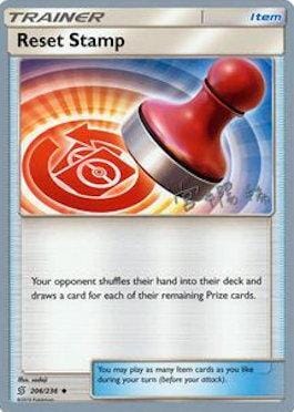 Reset Stamp (206/236) (Pikarom Judge - Haruki Miyamoto) [World Championships 2019] Pokemon Single Pokémon  | Multizone: Comics And Games