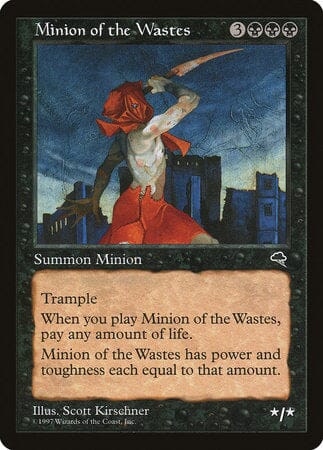 Minion of the Wastes [Tempest] MTG Single Magic: The Gathering  | Multizone: Comics And Games