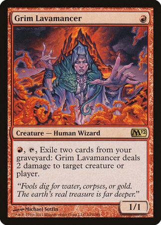 Grim Lavamancer [Magic 2012] MTG Single Magic: The Gathering  | Multizone: Comics And Games