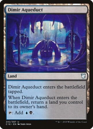 Dimir Aqueduct [Commander 2018] MTG Single Magic: The Gathering  | Multizone: Comics And Games